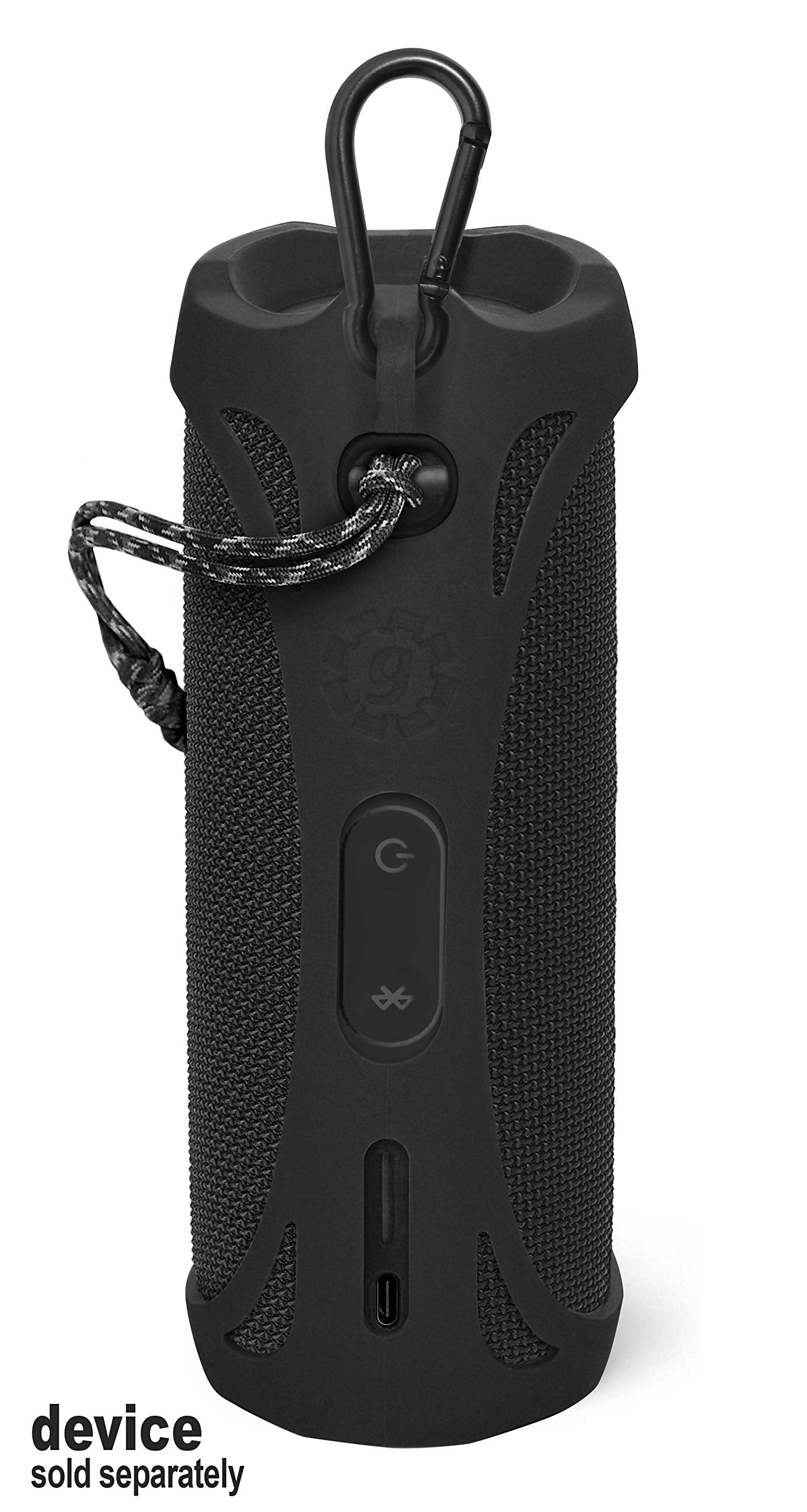 GETGEAR Silicone Cover Sleeve forJBL Flip 4 Waterproof Portable Bluetooth Speaker, Customized Design Skin Portable Protection Solution, Best Matching in Shape and Color GETGEAR