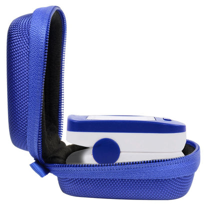 Fingertip Pulse Oximeter Case for Zacurate Pro 500DL, 500BL, Childrend; Facelake FL400 t. FL350, CMS500DA; MIBEST, Innovo Deluxe, Santamedical 2. ANKOVO, CONTEC, Metene, ATMOKO, Vive Precision Spo2 WGear