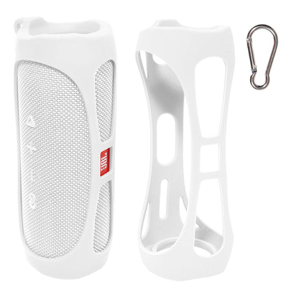 GETGEAR Silicone Cover Sleeve forJBL Waterproof Portable Bluetooth Speaker FLIP 5, Customized Design Skin Portable Protection Solution, Best Matching in Shape and Color GETGEAR