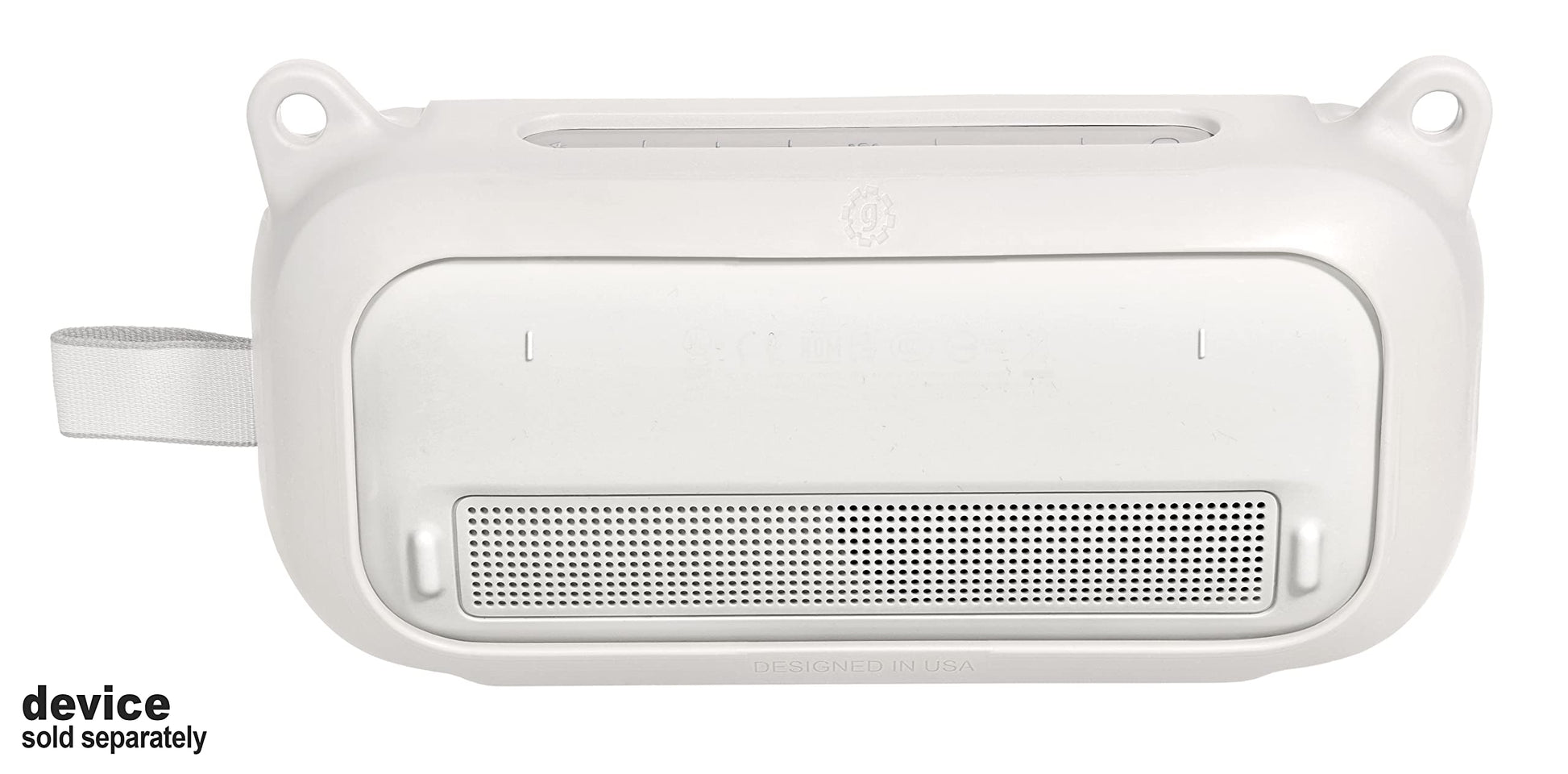 GETGEAR Case for Bose SoundLink Flex Bluetooth Portable Speaker by getgear, mesh Pocket for Charger Cord, Detachable Wrist Strap GETGEAR