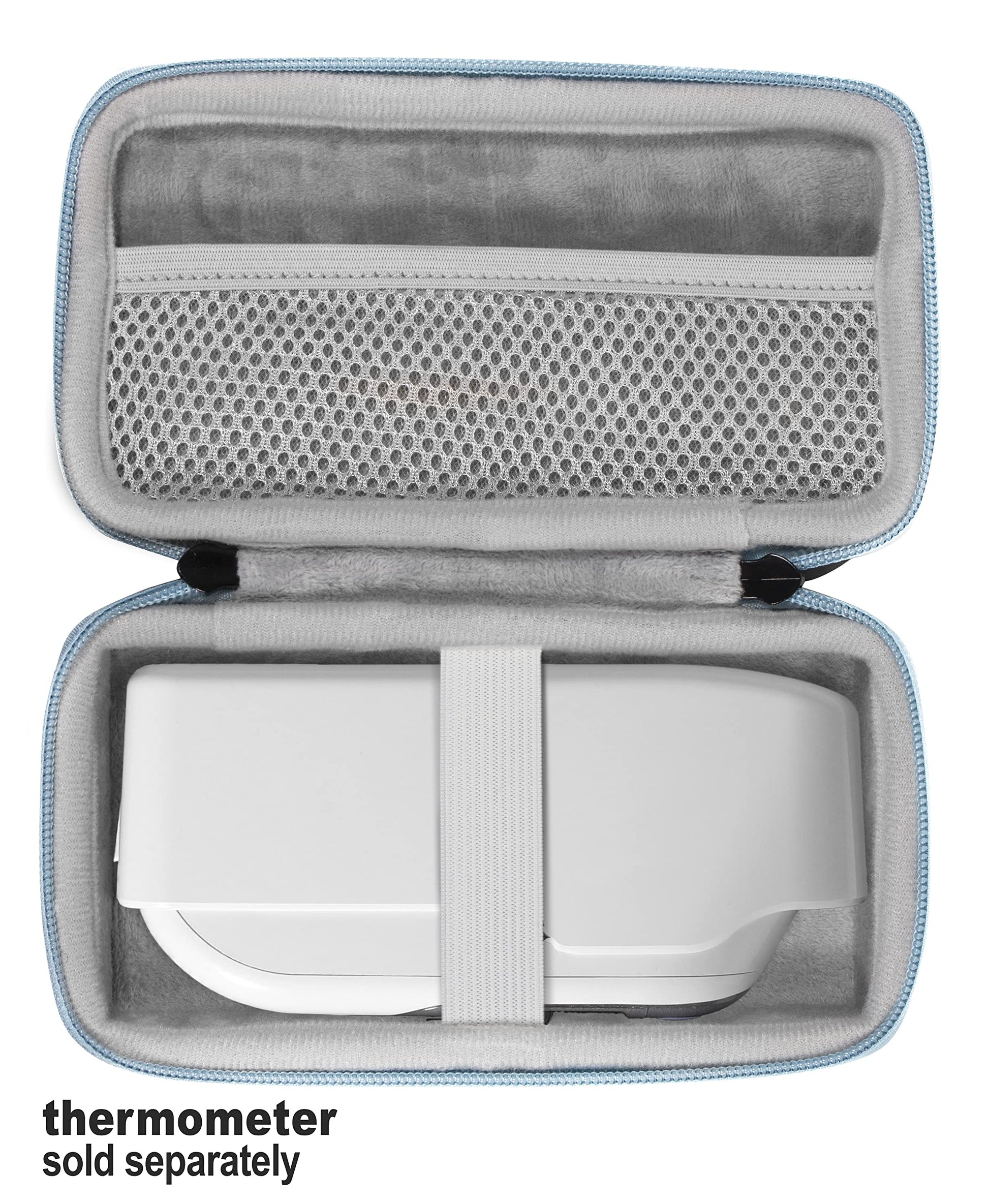 getgear case for Forehead Thermometer Like Amerzam, Mosen, magicelec, Vigorun, GoodBaby, Braun Thermoscan 7, CHOOSEEN, Vigorun, Mobi Dualscan, iProven, MD Health USA(Case Only) GETGEAR