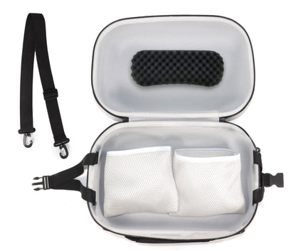 getgear VR Headset Case for Compatible with Sony PlayStatioin VR 2, Also fits for Meta Quest 3 / 3S with Battery Strap Like BOBOVER S3 Pro/Kiwi GETGEAR