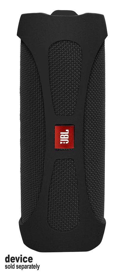 GETGEAR Silicone Cover Sleeve forJBL Flip 4 Waterproof Portable Bluetooth Speaker, Customized Design Skin Portable Protection Solution, Best Matching in Shape and Color GETGEAR