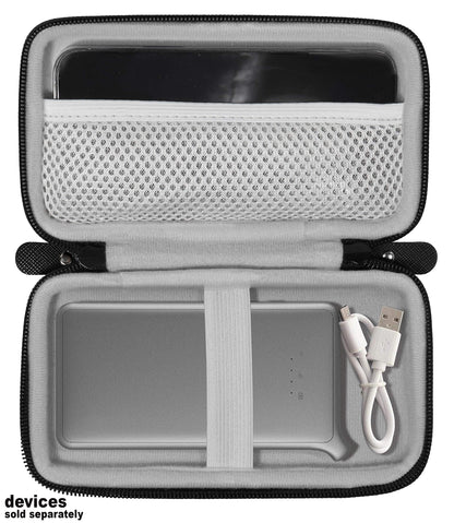 WGear case for GlocalMe Mobile Hotspot Compatible with G4 Pro 4G LTE, G3 4G LTE, U2S 4G LTE, U3, U3 4G LTE, mesh Accessory Pocket, Detachable Wrist Strap WGear