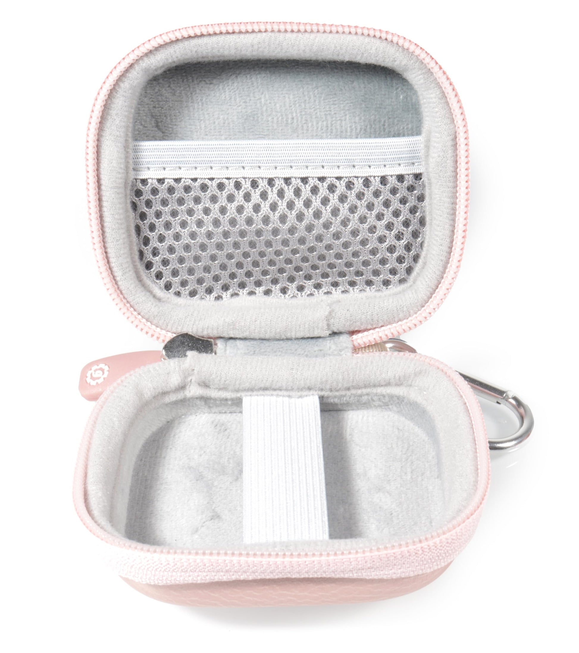 WGear Credit Card Reader Case for Square Contactless and Chip Reader, Chip Reader Scanner, USB Cables and Small Accessories, Mesh Pocket, Secure Elastic Strap, Easy to go Carabiner WGear