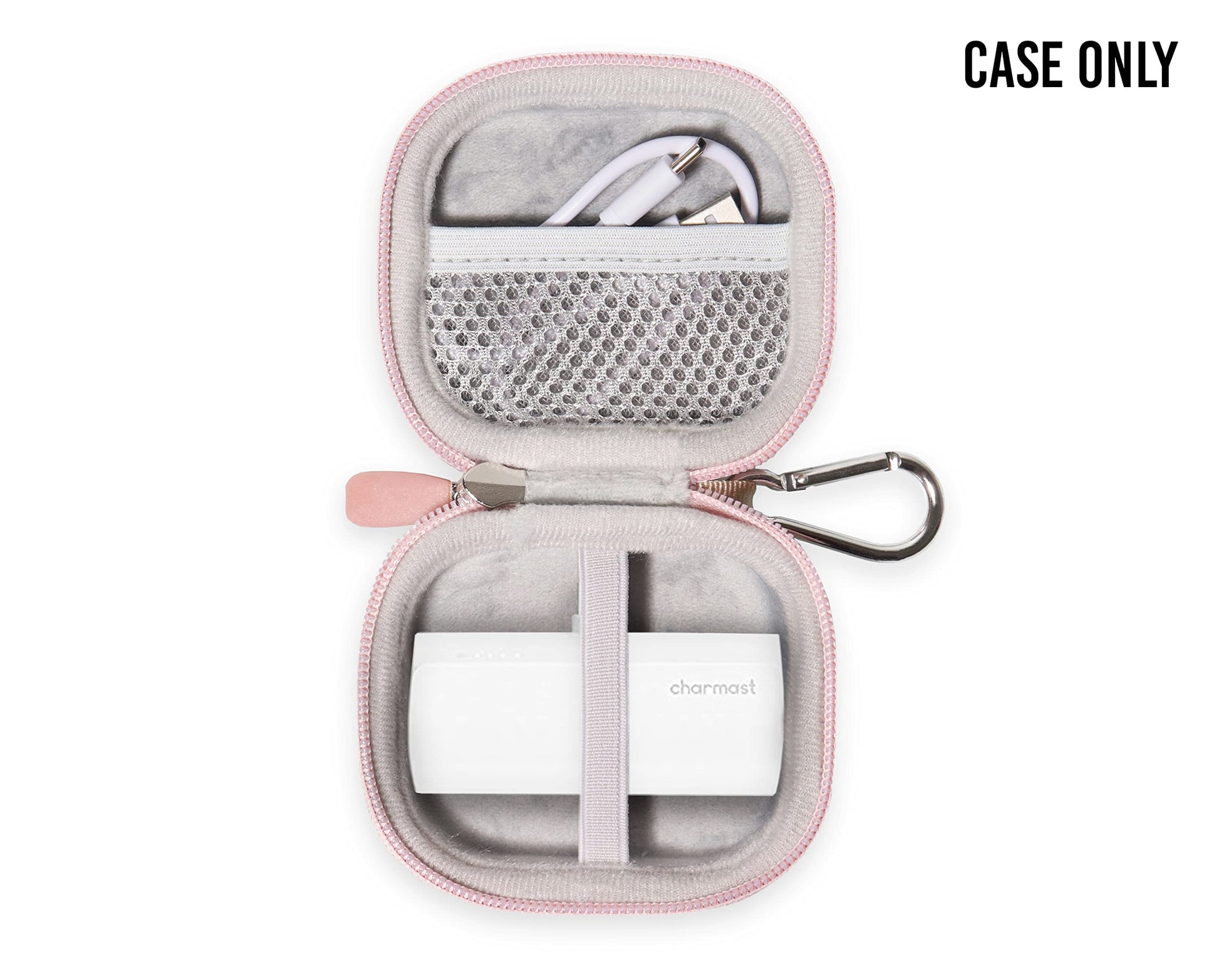 getgear Travel Case for Small Portable Charger Like Charmsast, KKD, VEGER, Feob, YHO, VRURC GETGEAR