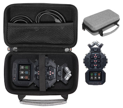 getgear case for Zoom H8 Portable Handy Recorder, All in one Accessories Handy Portable Travel case GETGEAR