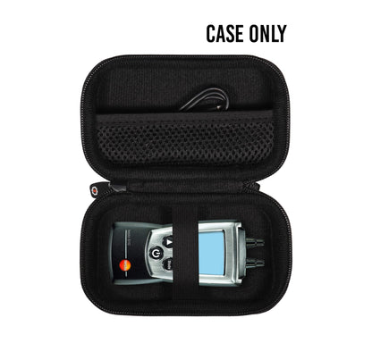 GETGEAR Meter Organizing Case for testo 510 Digital Manometer Dual Port Different Pressure meter GETGEAR