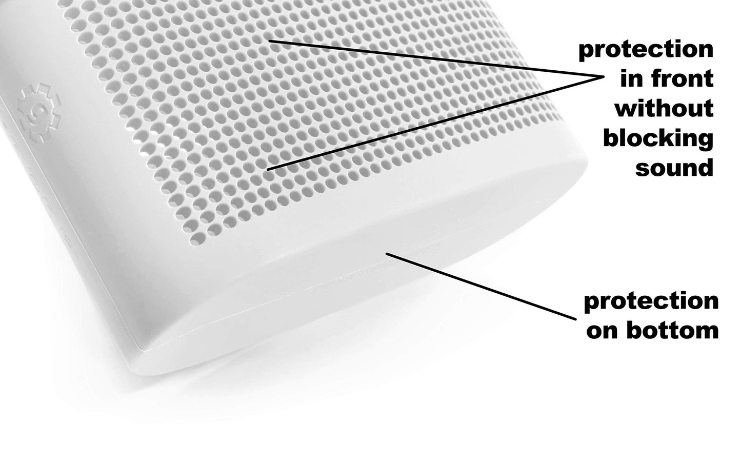 GETGEAR Tailor Made Silicon Cover for Bose SoundLink Color Bluetooth Speaker II, Safeguard from Shock, Shake and Scratch, Fully Cover with Sound Through Design GETGEAR