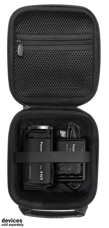 getgear Video Camera Camcorder Case for Panasonic Full HD Video Camera Camcorder HC-V180K, HC-V770; Canon VIXIA HF R800; Sony HDRCX405, CX440, CX240; LINNSE, kicteck, kimire, Heegomn, SEREER, ORDRO GETGEAR