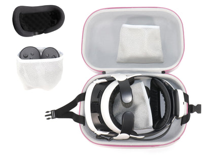 GETGEAR Case for PSVR 2 / Quest 3(with Large Size modded strap like BOBOVR ) Case With Shoulder Strap, Multicolor Option Avaliable.