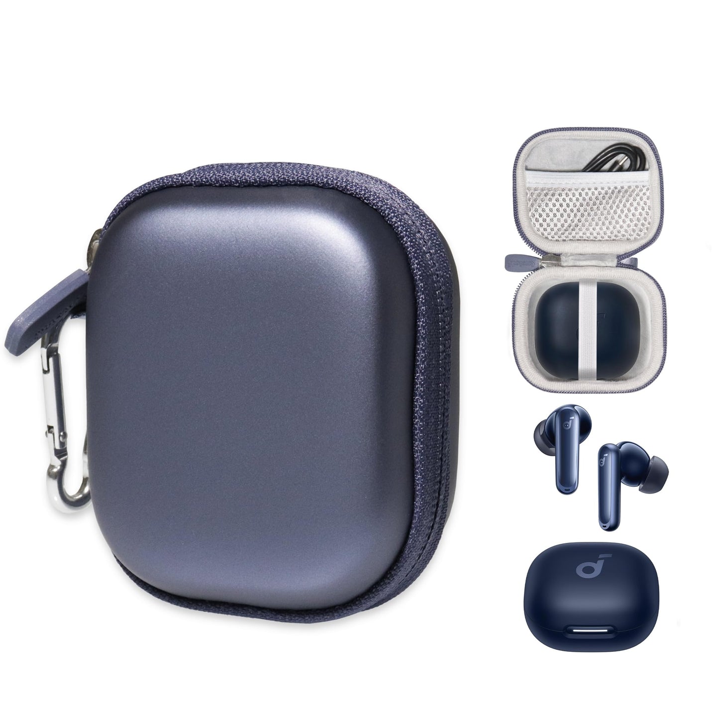 getgear case for Soundcore P40i by Anker, Noise Cancelling Wireless Earbuds GETGEAR