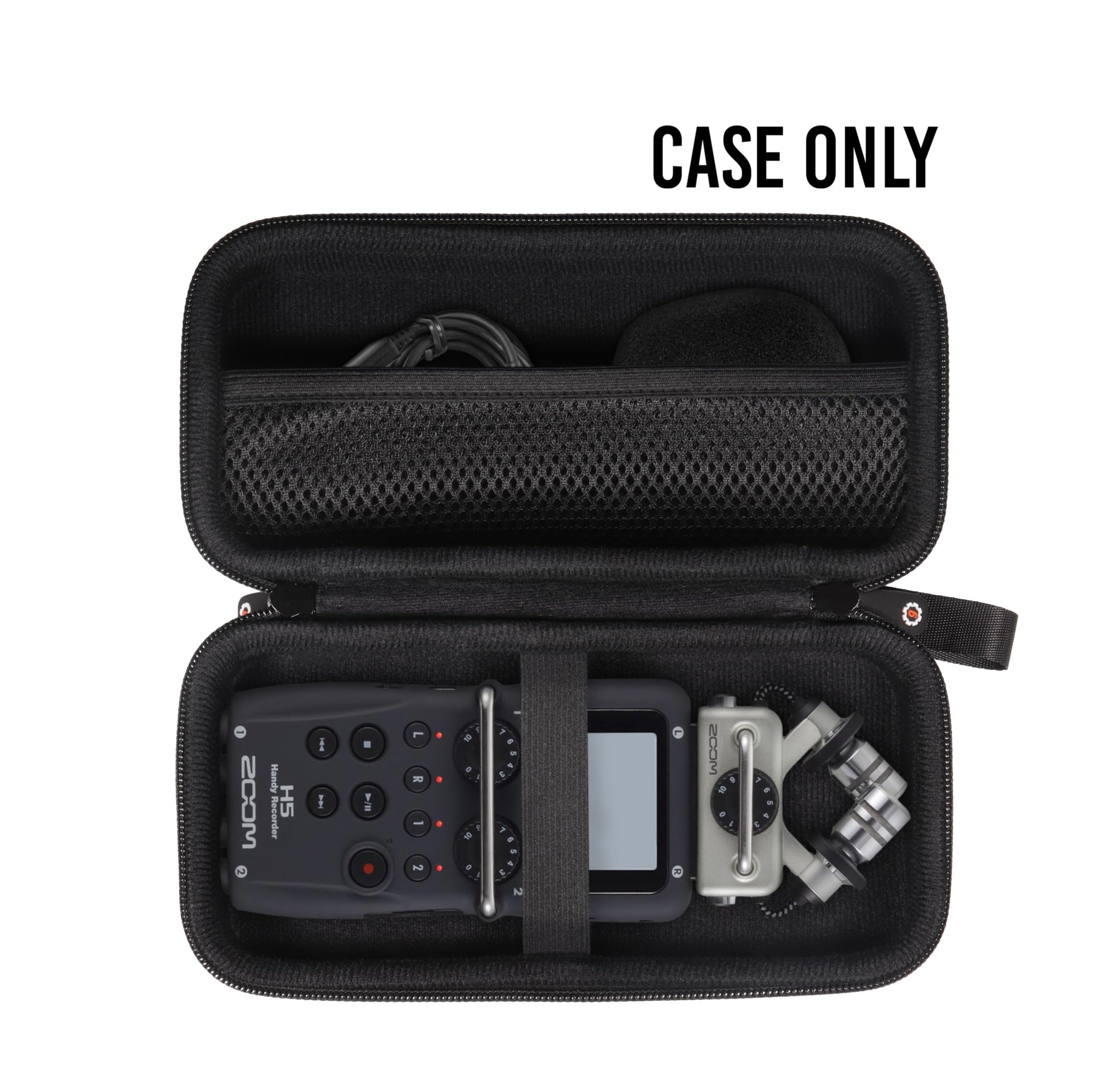getgear Portable Multitrack Recorder Case Compatible with Zoom H5 4-Track Portable Recorder for Audio for Video GETGEAR