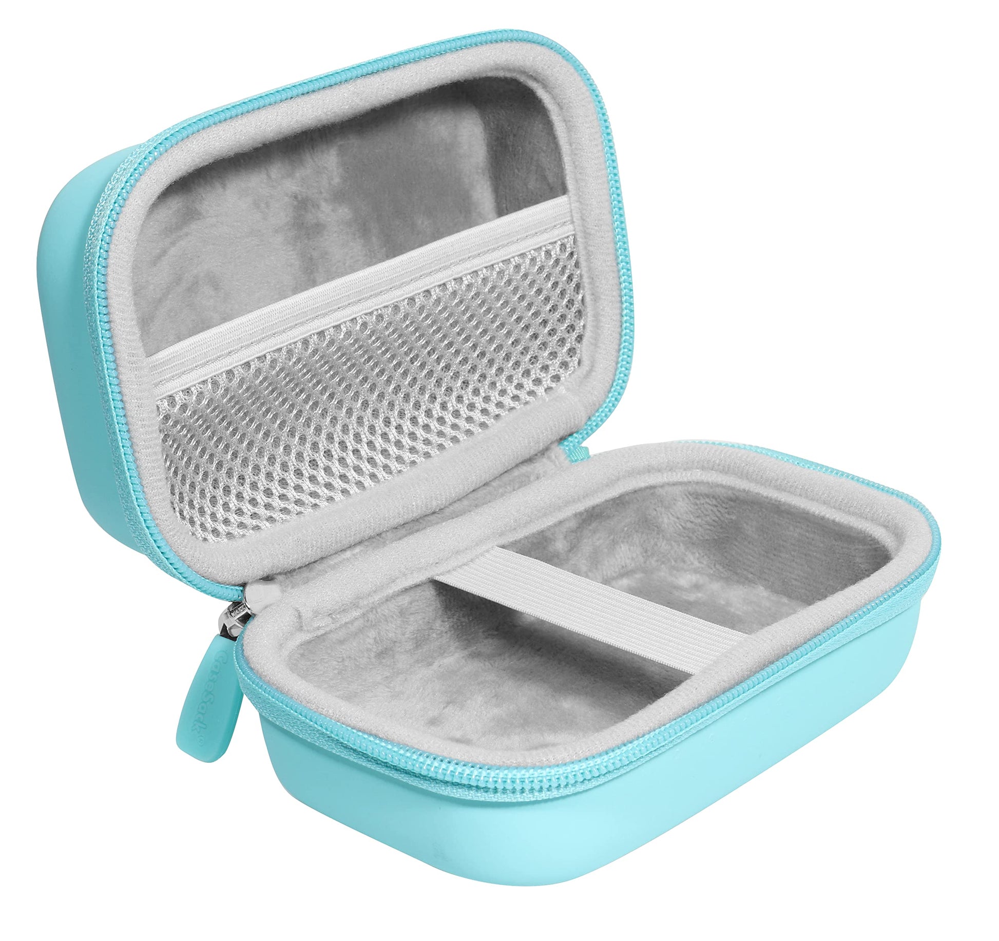 getgear case for Kids Video Cameras Compatible with AILEHO, Goopow, SUZIYO, PROGRACE, organizing Travel case with mesh Pocket and Detachable Wrist Strap GETGEAR