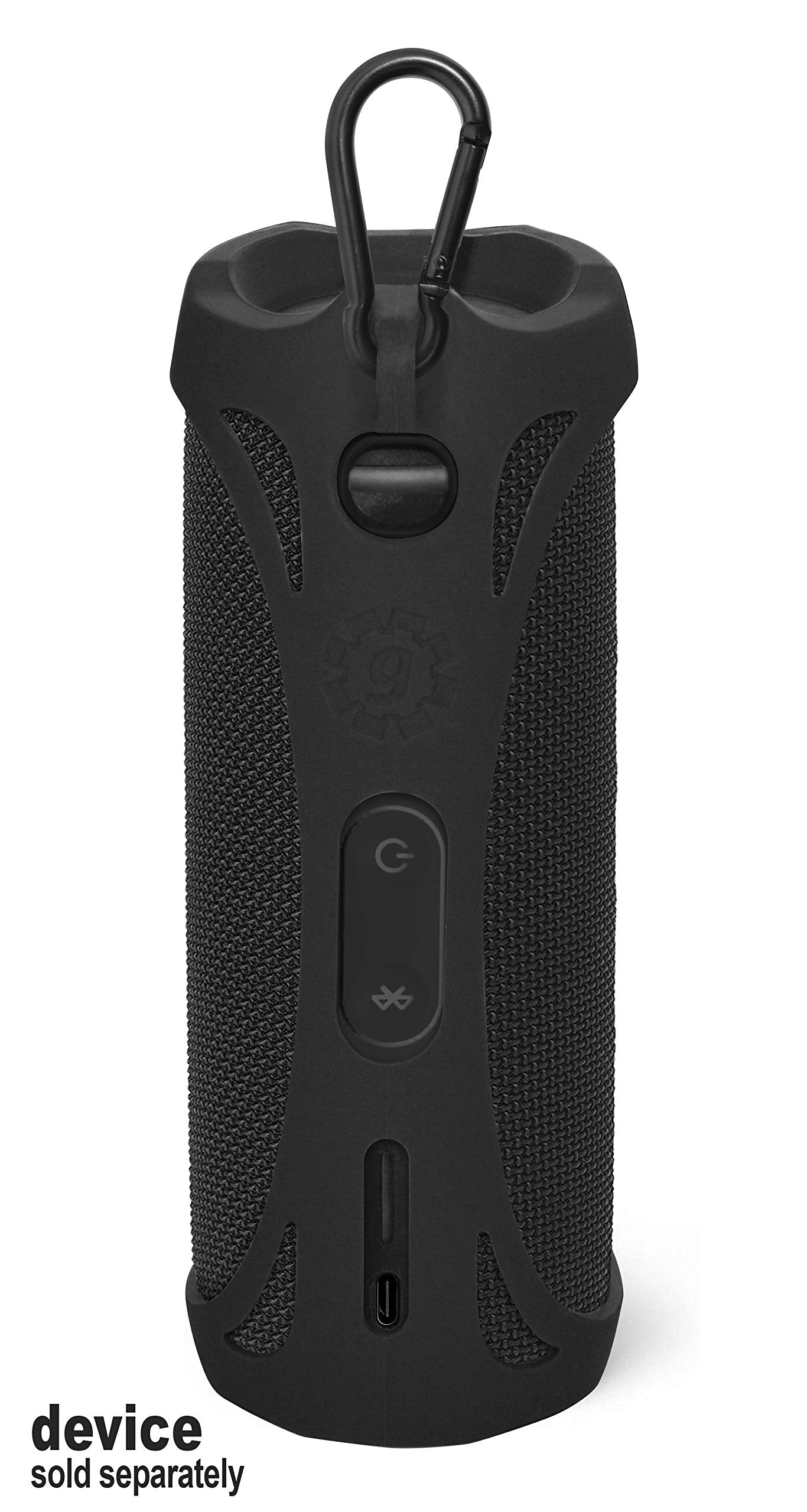 GETGEAR Silicone Cover Sleeve forJBL Flip 4 Waterproof Portable Bluetooth Speaker, Customized Design Skin Portable Protection Solution, Best Matching in Shape and Color GETGEAR