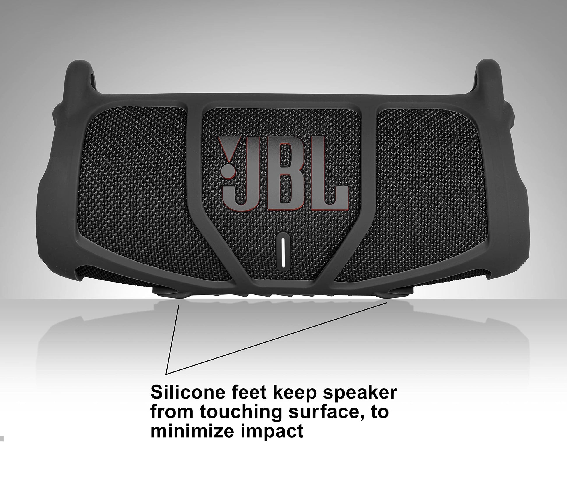 GETGEAR Silicone Cover Sleeve for JBL Charge 5 - Portable Bluetooth Speaker, Customized Design Skin Portable Protection Solution, Best Matching in Shape and Color GETGEAR