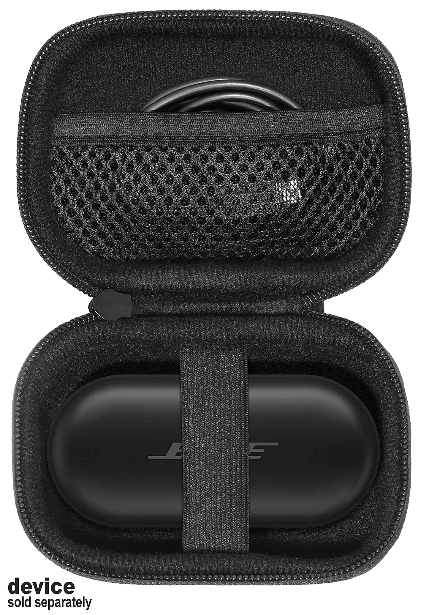 getgear case for Bose QuietComfort Noise Cancelling Earbuds and Bose Sport Earbuds, Travel case for Charger Box and Cord GETGEAR