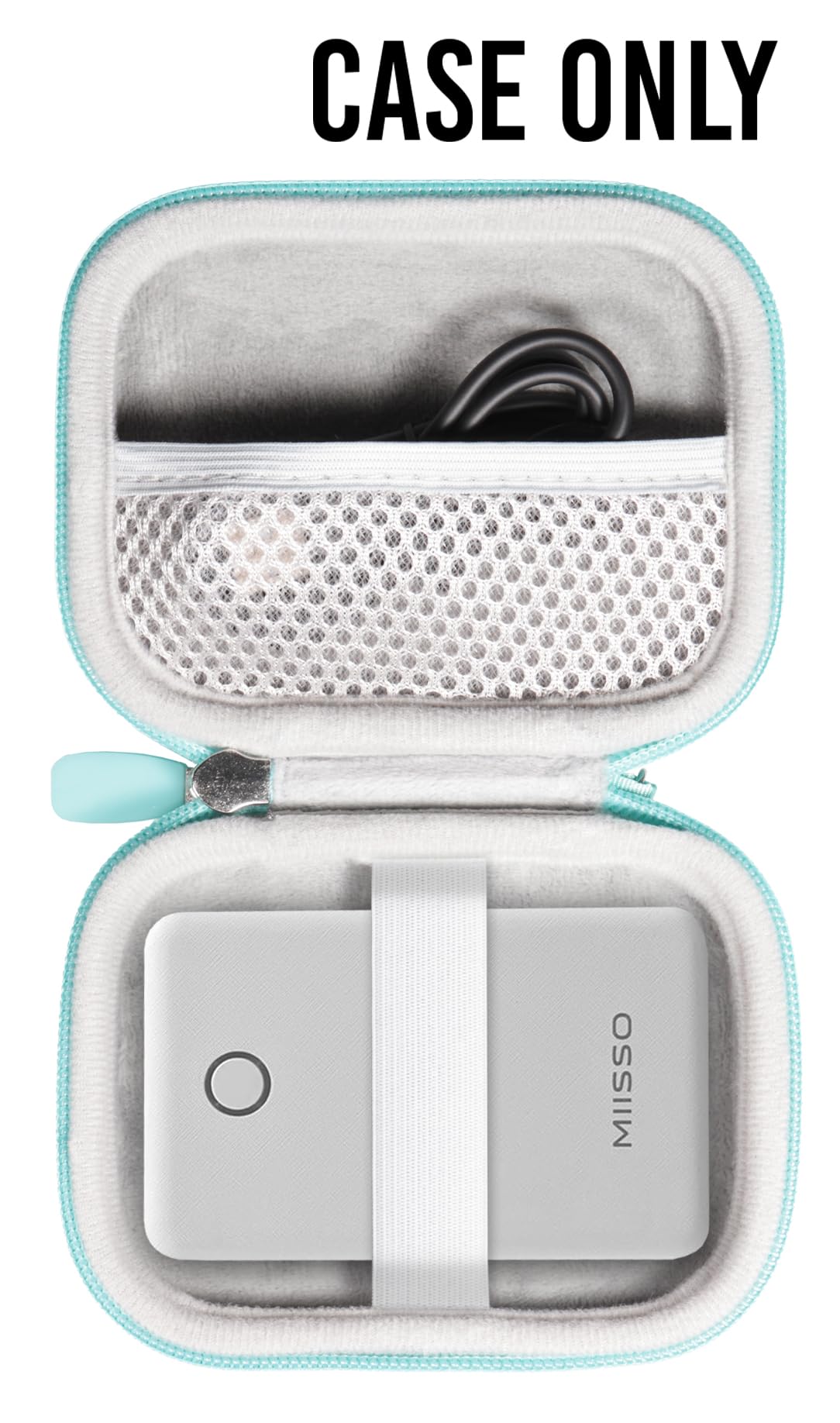 GETGEAR Case for Miisso Ultra Slim Built in Cables Power Bank GETGEAR
