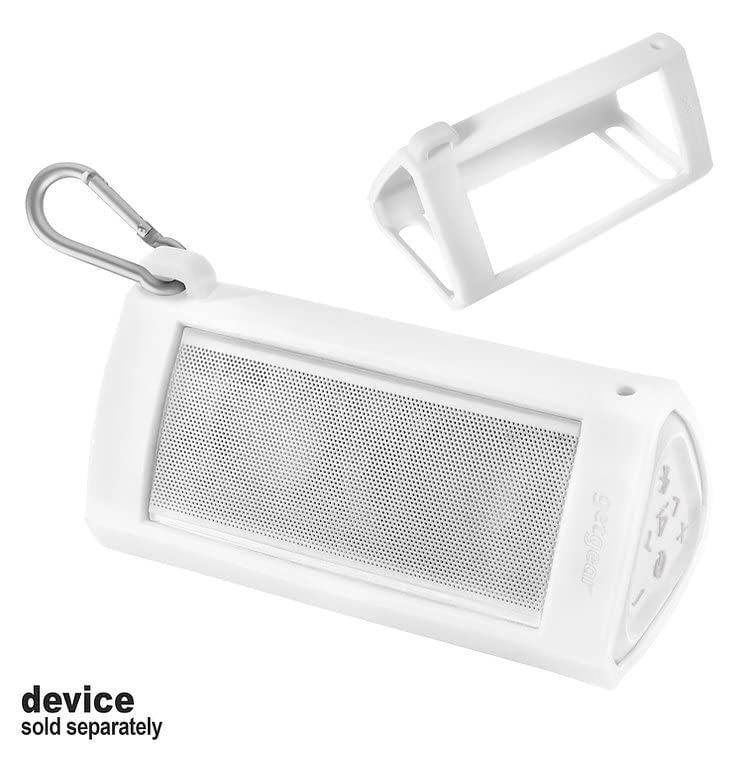 GETGEAR Silicone Cover Compatible with Angle 3 Ultra - Bluetooth Portable Speaker (White) GETGEAR
