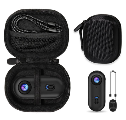 getgear Semi-Hard Carrying Case for Sixmou i3 4K Thumb Action Camera – Protective Travel Organizer with Mesh Pocket getgearcase