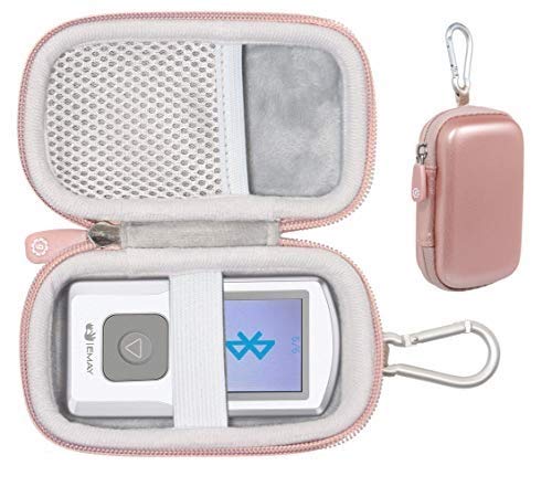 GETGEAR case for EKG/ECG Heart Rate Monitor Like SonoHealth, EMAY, OXPROVO, CONTEC, Facelake (Purple) Note: CASE ONLY GETGEAR