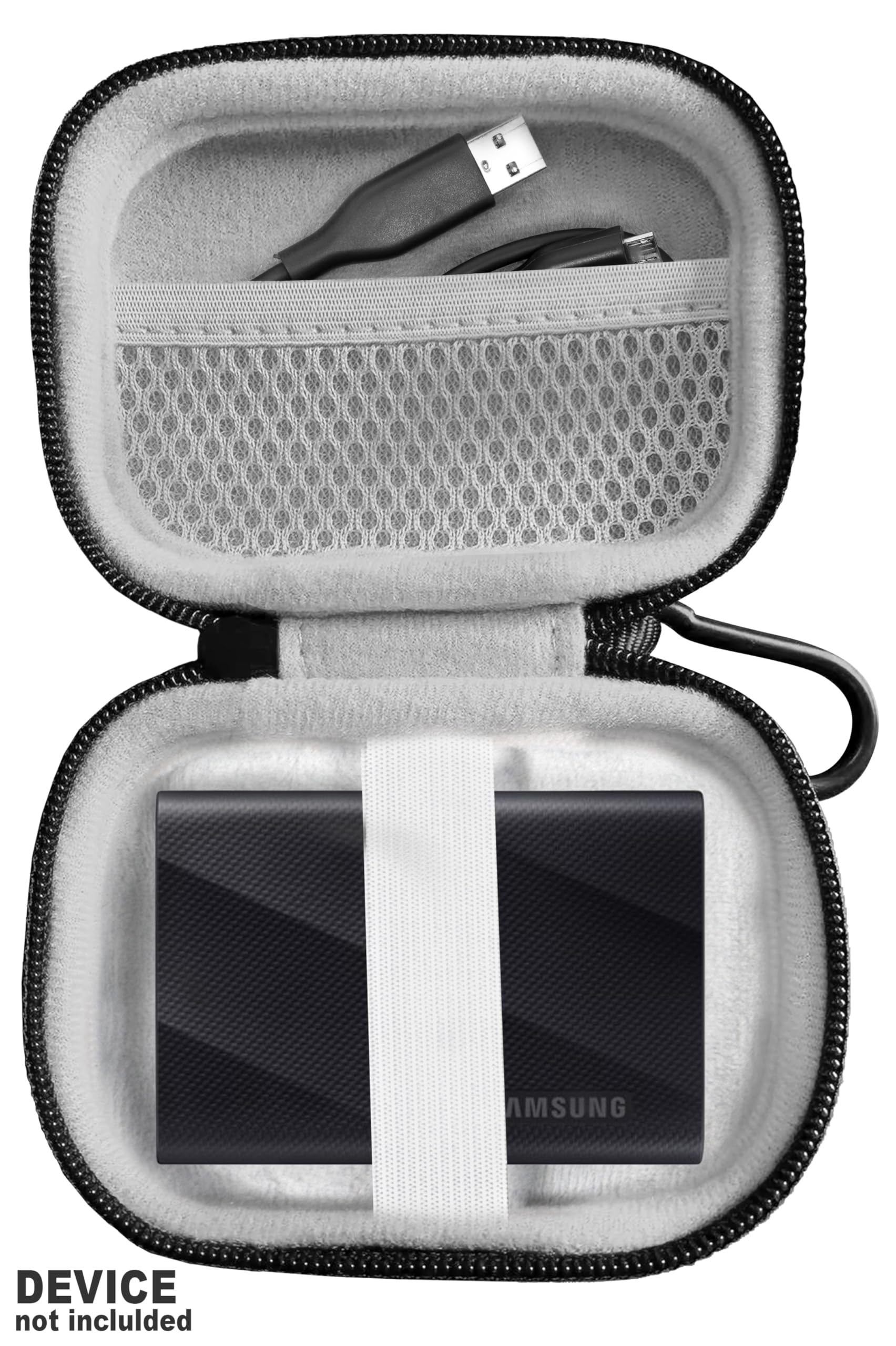 Getgear Portable SSD Case Compatible with Samsung T9 Portable SSD 4TB/ 2TB/ 1TB GETGEAR