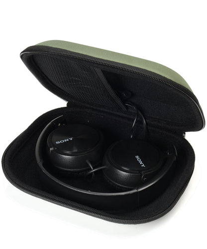 Case for Sony MDRZX110NC Noise Cancelling Headphones, Also for MDRZX110, ZX300, ZX310, ZX400, XB200, ZX102DPV; Sennheiser HD219, HD229, HD239, HD218, mesh Pocket for Accessories WGear