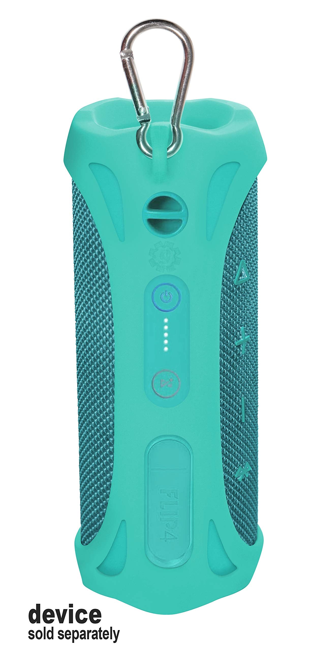 GETGEAR Silicone Cover Sleeve forJBL Flip 4 Waterproof Portable Bluetooth Speaker, Customized Design Skin Portable Protection Solution, Best Matching in Shape and Color GETGEAR