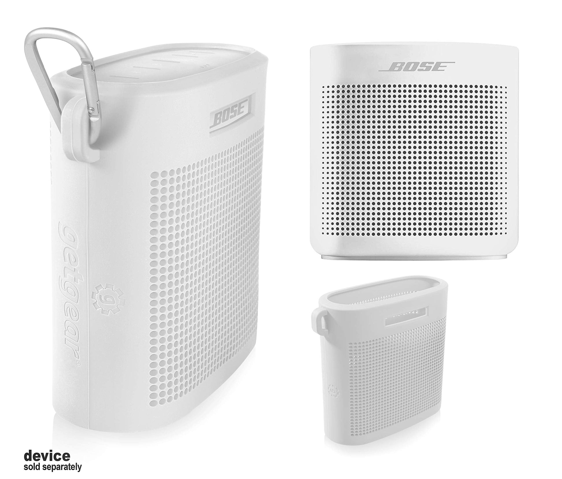 GETGEAR Tailor Made Silicon Cover for Bose SoundLink Color Bluetooth Speaker II, Safeguard from Shock, Shake and Scratch, Fully Cover with Sound Through Design GETGEAR