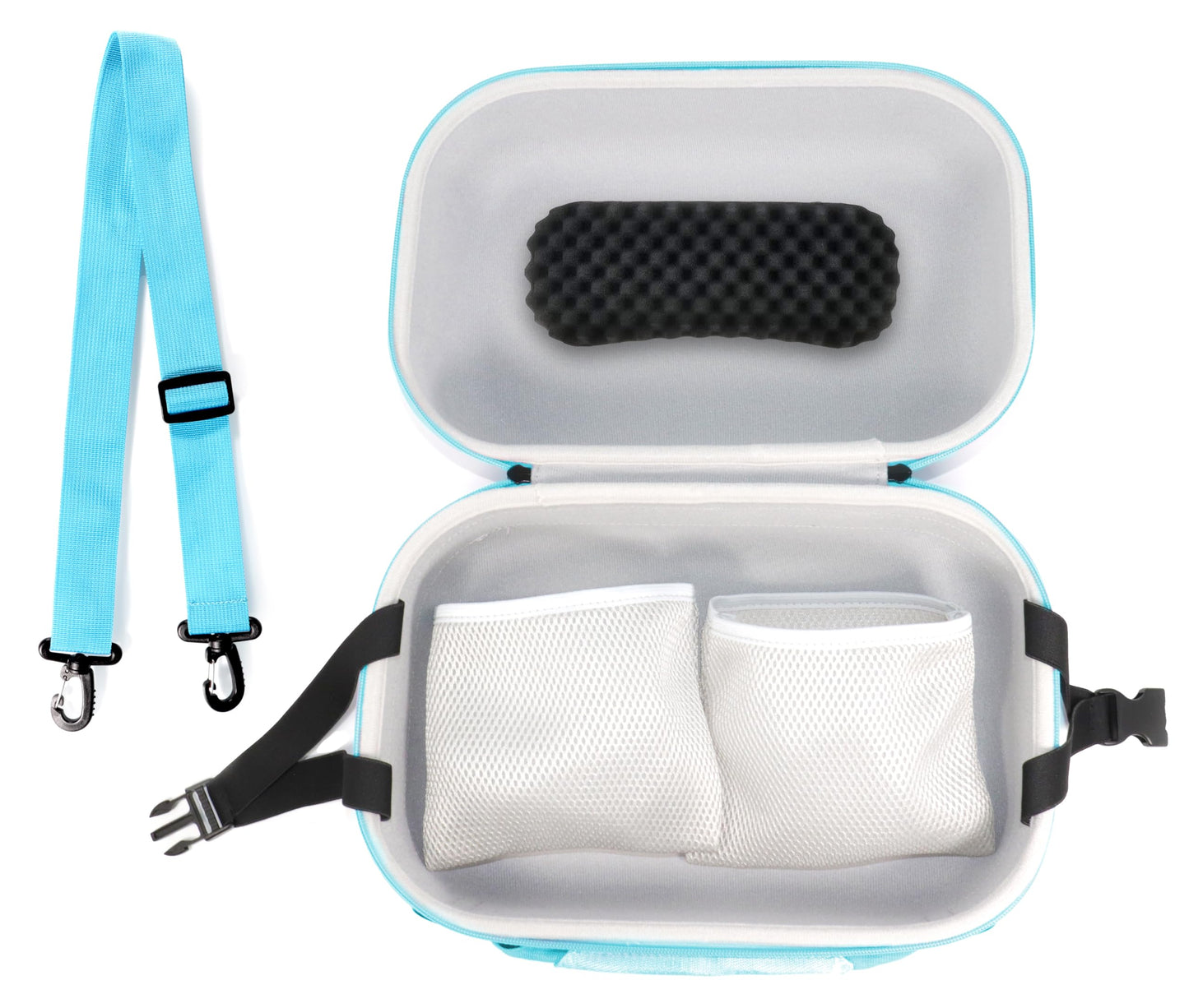 GETGEAR Case for PSVR 2 / Quest 3(with Large Size modded strap like BOBOVR ) Case With Shoulder Strap, Multicolor Option Avaliable.