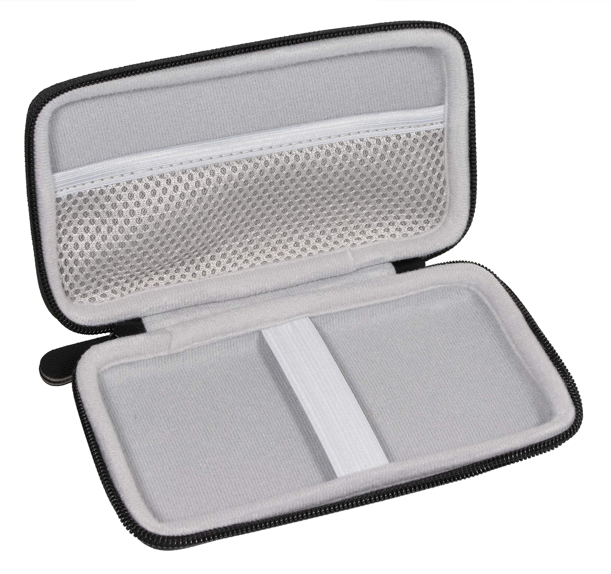 WGear case for GlocalMe Mobile Hotspot Compatible with G4 Pro 4G LTE, G3 4G LTE, U2S 4G LTE, U3, U3 4G LTE, mesh Accessory Pocket, Detachable Wrist Strap WGear