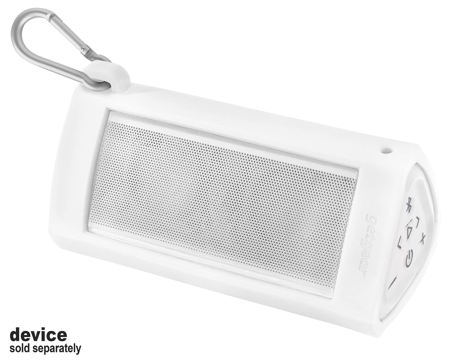GETGEAR Silicone Cover Compatible with Angle 3 Ultra - Bluetooth Portable Speaker (White) GETGEAR