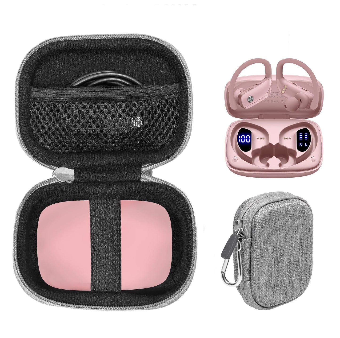 getgear case for bmani Wireless Earbuds Bluetooth Headphones 48hrs Play Back Sport Earphones GETGEAR
