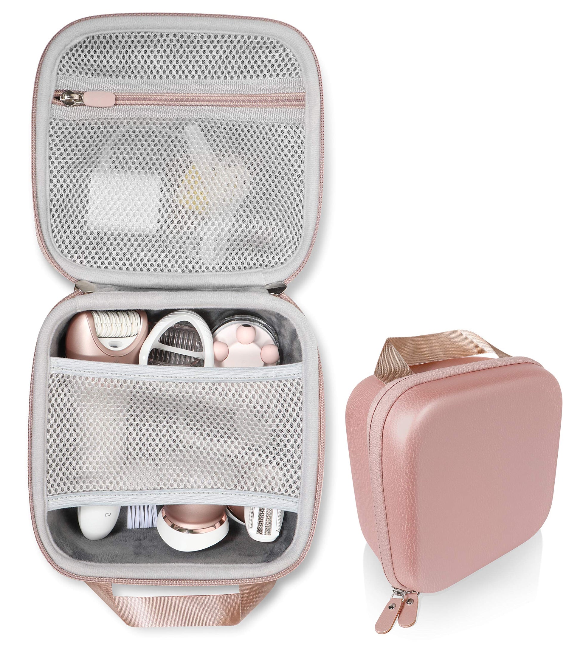 GETGEAR Women's Epilator Case for Philips Satinelle Advanced Wet & dry Epilator, Prestige Bre650, DEESS Permanent hair removal, Flawless legs Women hair removal, Braun Sil-epil9 9-579 GETGEAR