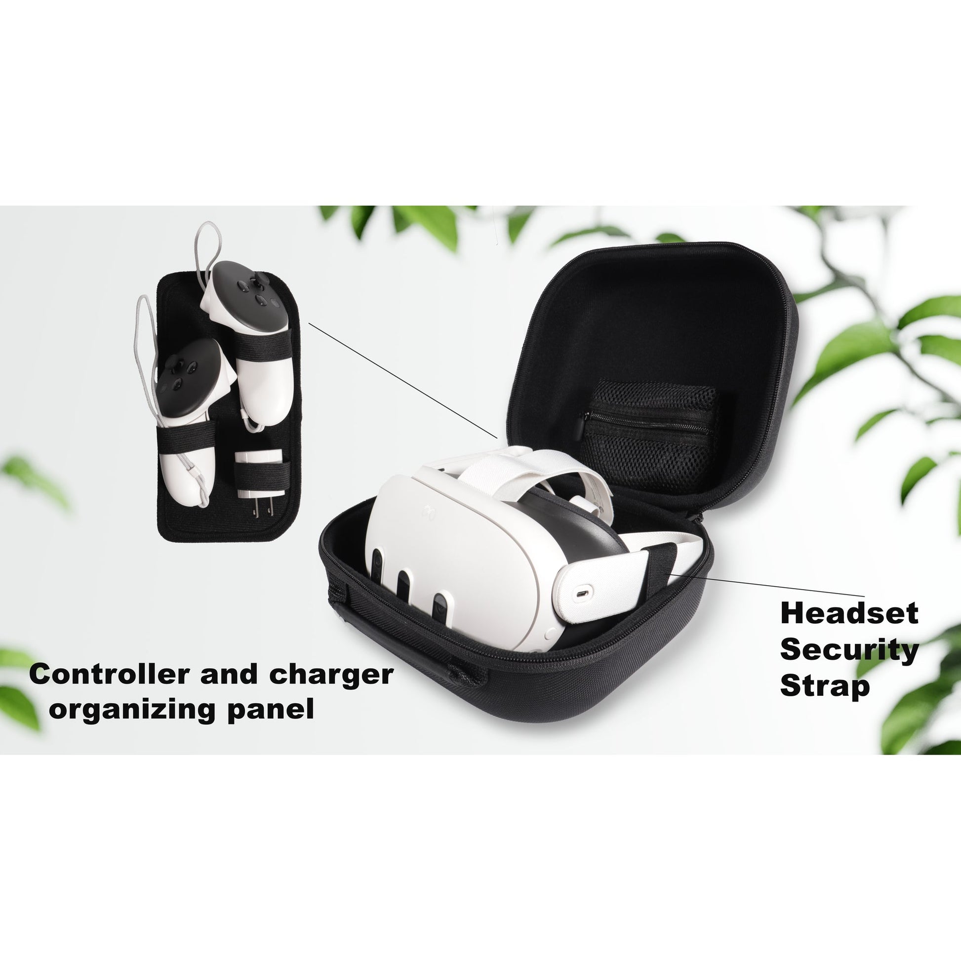 Protective VR Headset Case for Meta Quest 3 w/ Lens Guard getgearcase