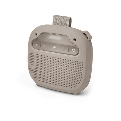 GETGEAR Protective Silicone case for Bose New SoundLink Micro Portable Bluetooth Speaker (2nd Gen) -Anti-Slip Silicone Cover with Stand Feet,Carabiner & Adjustable Neck Strap getgearcase