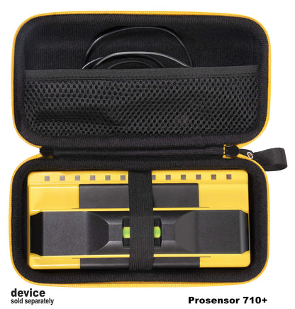 GETGEAR Stud Sensor Case compatible with Franklin ProSensor 710, 710+, T13 mesh pocket for other accessories, Contrast orange color to match your sensor, Easy to hold strap GETGEAR