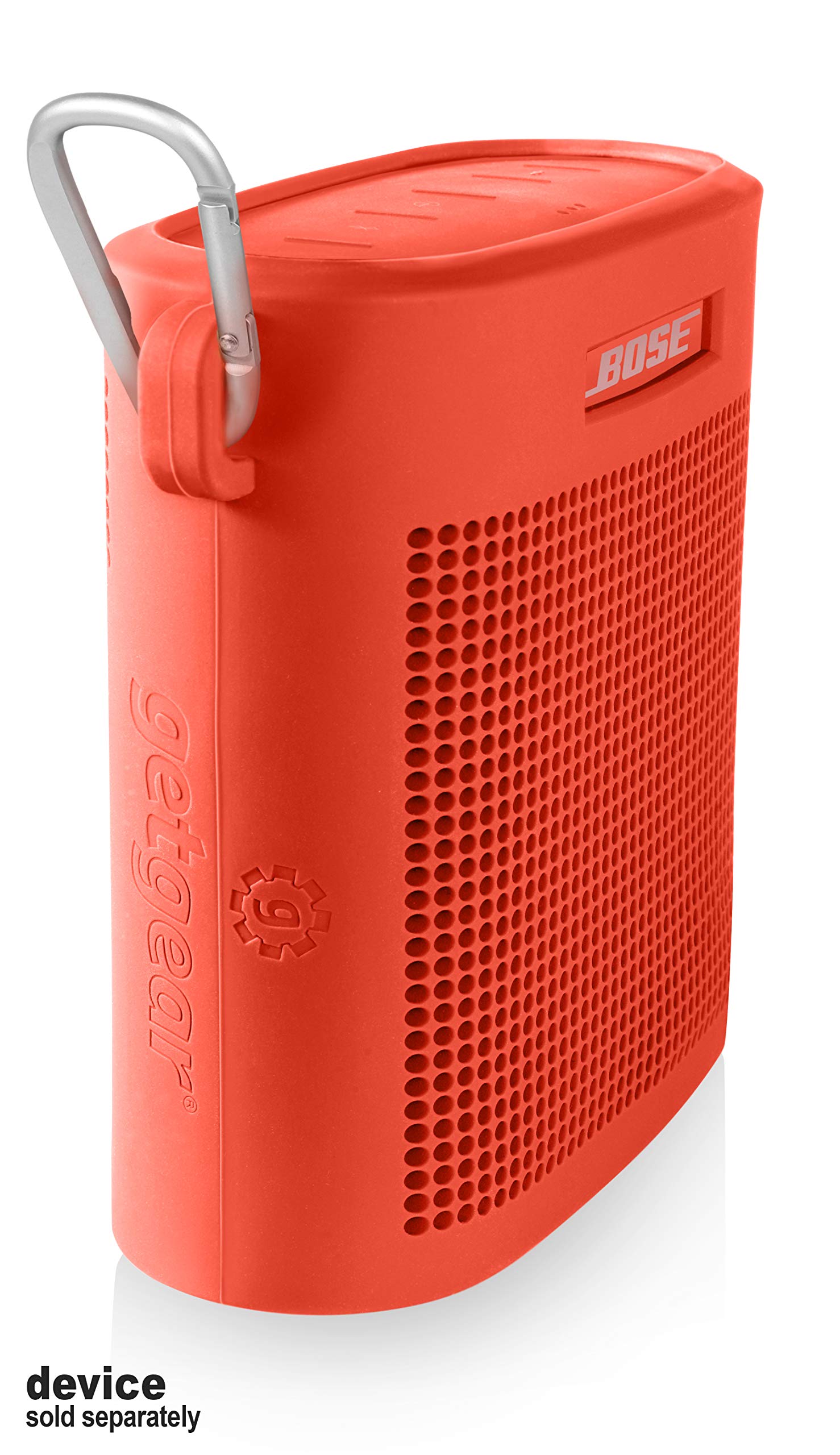GETGEAR Tailor Made Silicon Cover for Bose SoundLink Color Bluetooth Speaker II, Safeguard from Shock, Shake and Scratch, Fully Cover with Sound Through Design GETGEAR