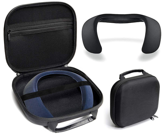 Protective Case for Bose Soundwear Companion Wireless Wearable Speaker by WGear, Featured Designed with Excellent Protection, Removable Mesh Pocket for Cable and Other accessorie WGear