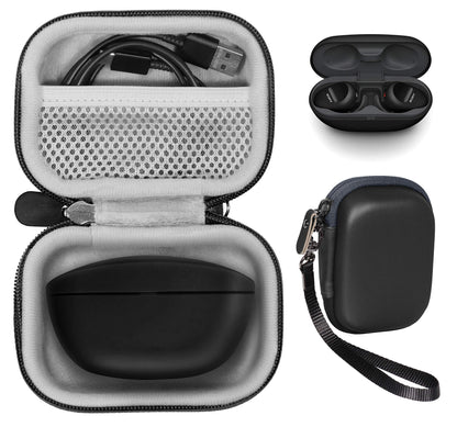 Featured Protective Case for Bose SoundSport Truly Wireless Sport Headphones Charger Box, Mesh Pocket for Cable and Other Accessories WGear