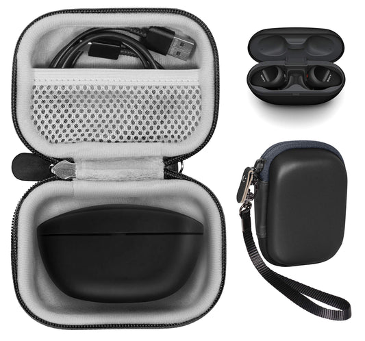 Featured Protective Case for Bose SoundSport Truly Wireless Sport Headphones Charger Box, Mesh Pocket for Cable and Other Accessories WGear
