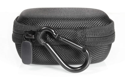 True Wireless Earbud Case for SoundPEATS True Wireless Bluetooth Earbuds in-Ear Stereo Bluetooth Headphones Wireless Earphones, Mesh Pocket for Cable, Carabiner GETGEAR