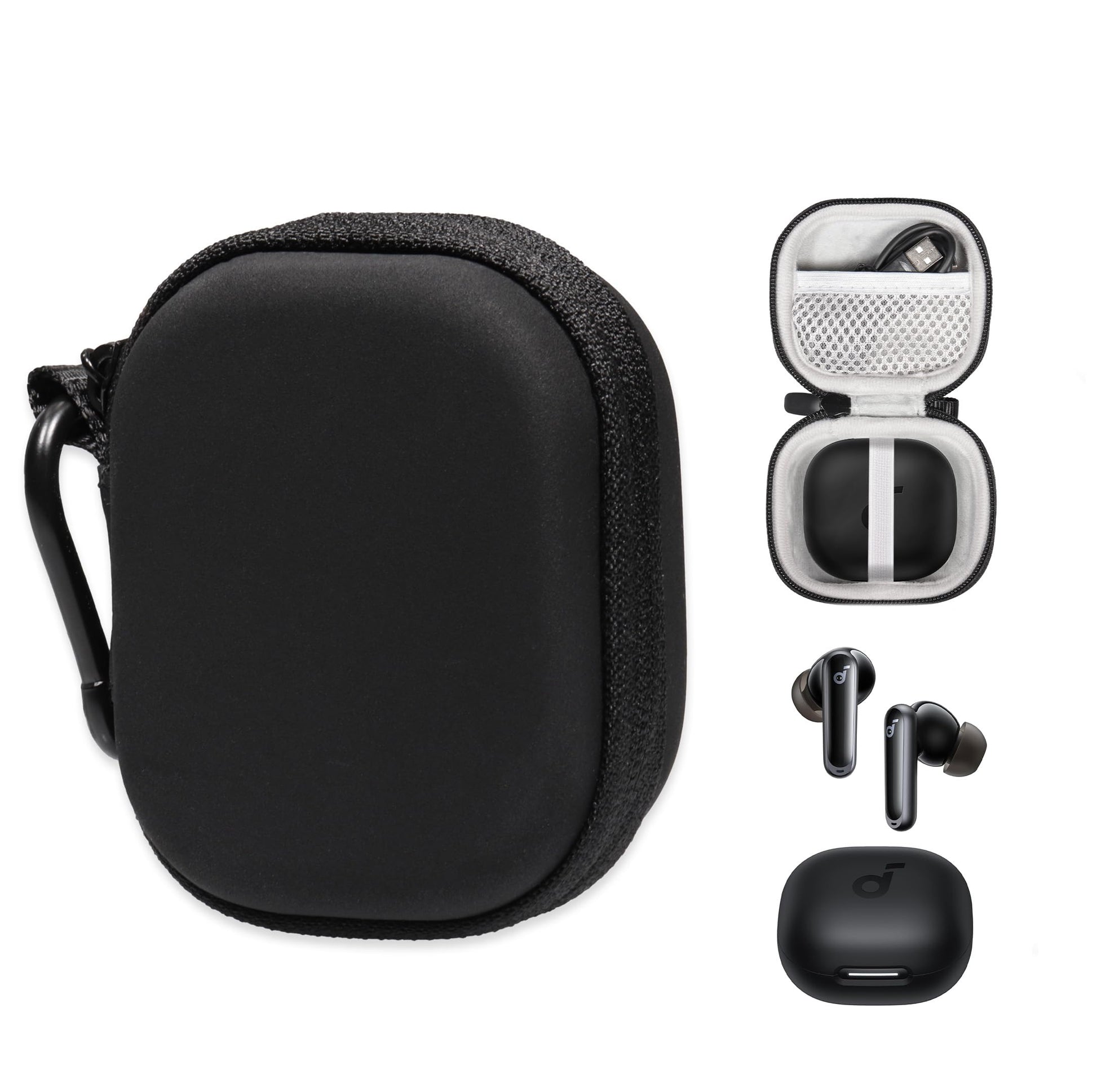 getgear case for Soundcore P40i by Anker, Noise Cancelling Wireless Earbuds GETGEAR