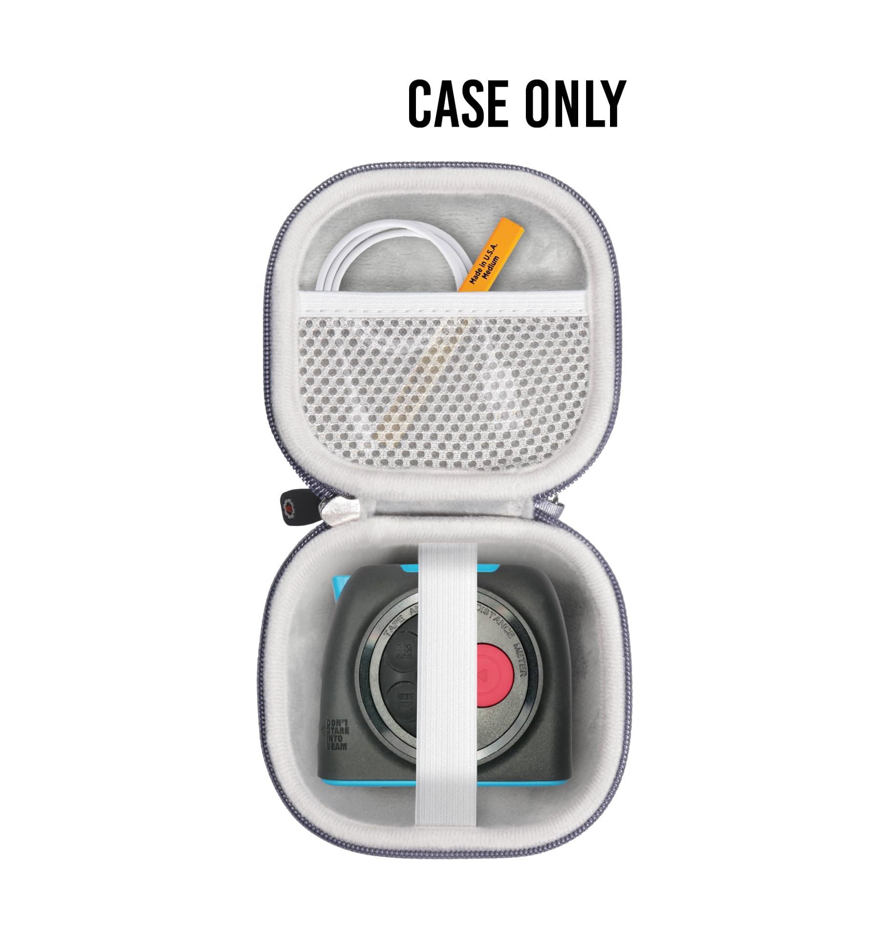 GETGEAR 3-in-1 Digital Tape Measure Case for ACEGMET 131 Ft Laser Measurement Tool With phone app GETGEAR