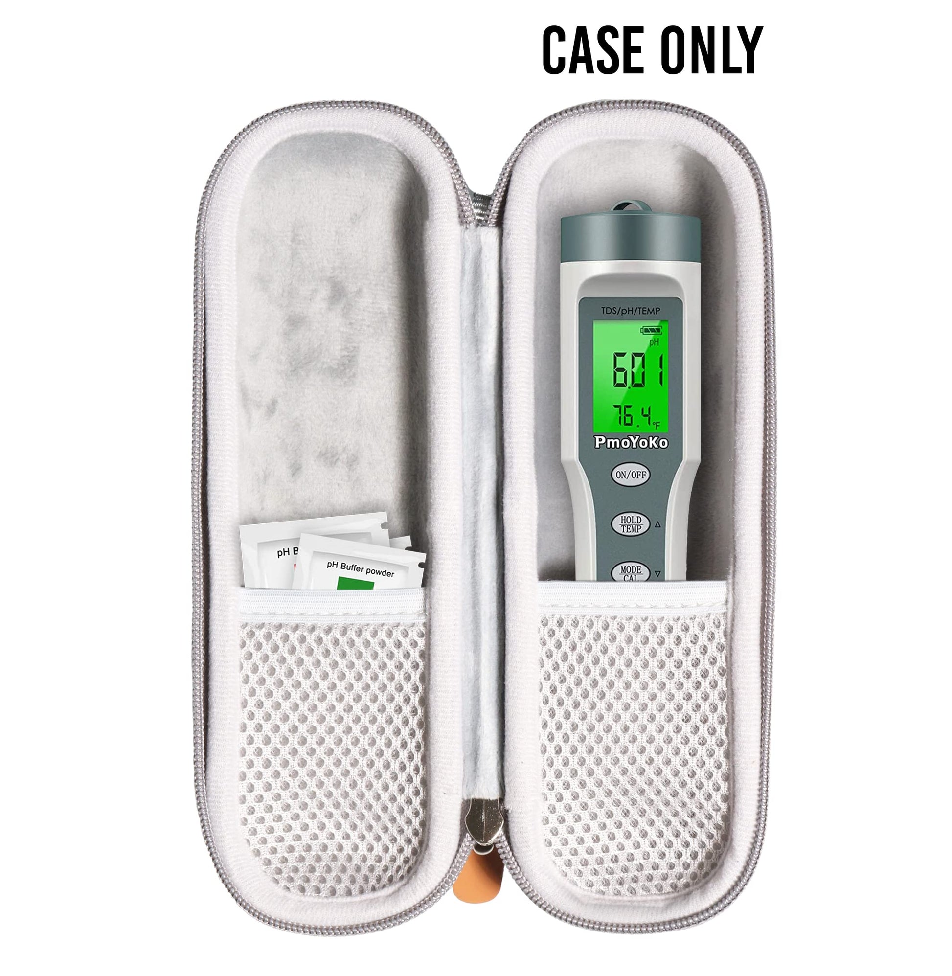 getgear PH Meter Case for PmoYoKo Digital pH/TDS Meter, Also fits for YINMIK, JulyPanny, Dr.Meter, AERI0GRO, Divolight GETGEAR