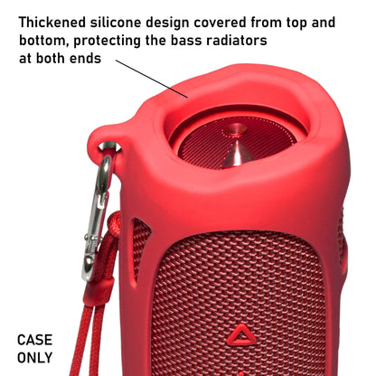 GETGEAR Silicone Cover Sleeve for JBL Flip 6 Portable Bluetooth Speaker, Customized Design Cover Portable Protection Solution, Best Matching in Shape and Color GETGEAR