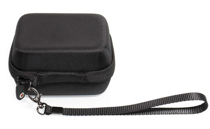 getgear Case for Tscam DR-10L Digital Audio Recorder, mesh Pocket for Lavalier Mic and SD Cards, card reader, Comes with Carabiner for Easy Carrying GETGEAR