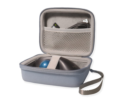 GETGEAR case for Wireless Trackball Mouse Compatible with Logitech Ergo M575, M570, MX Ergo, Also fit for MX Master, 2S, 3, 3 Advanced, Pocket for SSD, Hard Drive, USB/Type C HUB, GIQ Docking Station GETGEAR