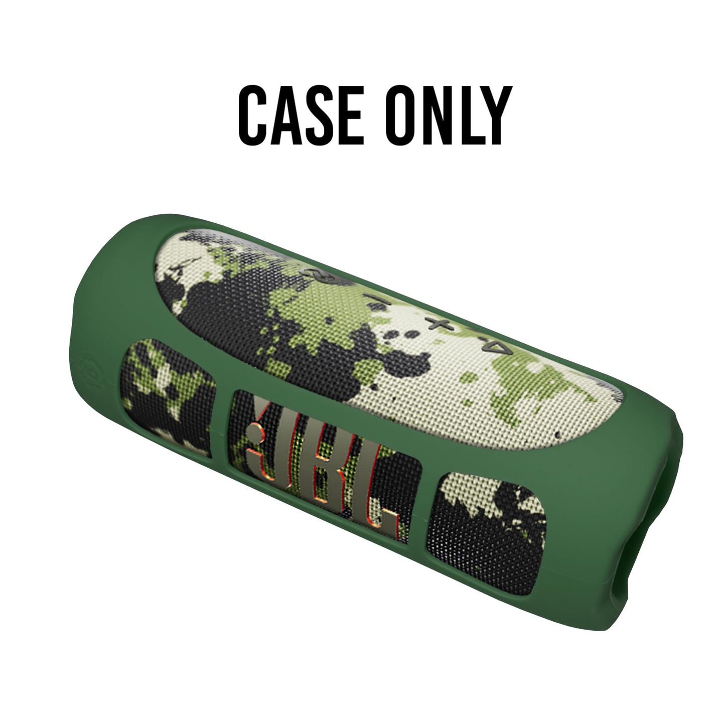 GETGEAR Silicone Cover Sleeve for JBL Flip 6 Portable Bluetooth Speaker, Customized Design Cover Portable Protection Solution, Best Matching in Shape and Color GETGEAR