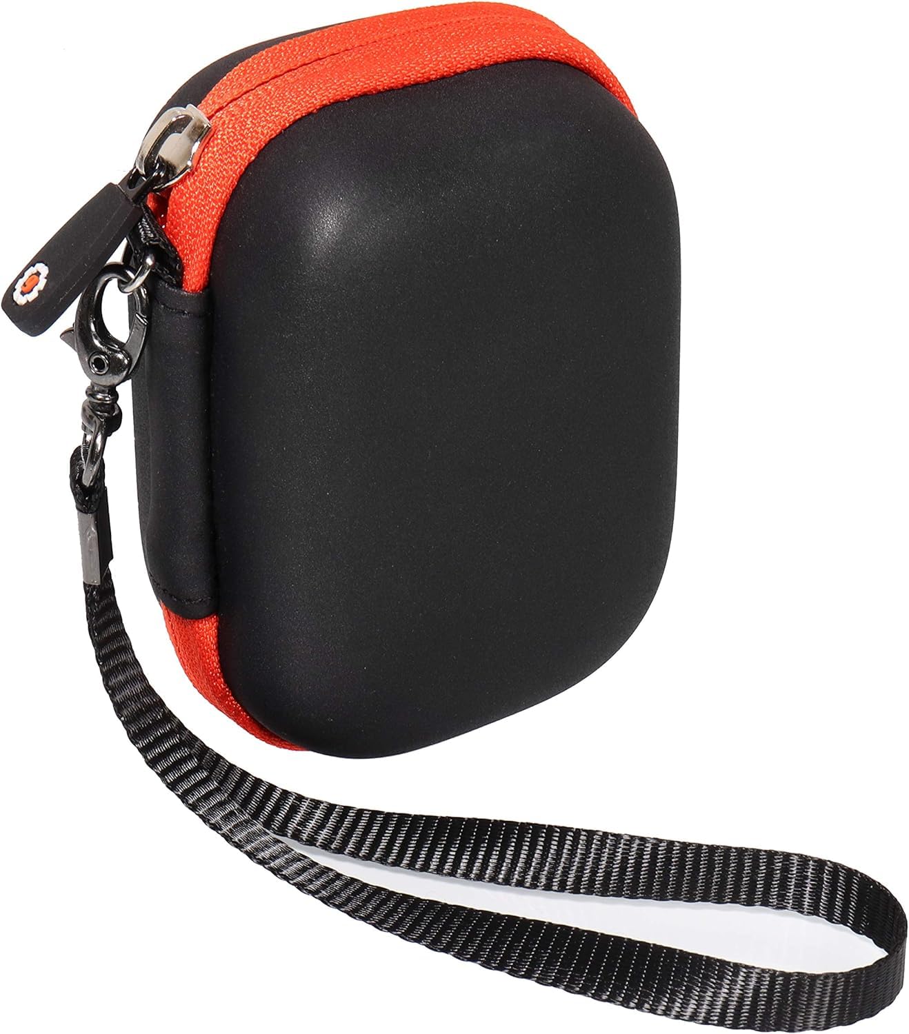 GETGEAR Protective case for FlightScope Mevo-Portable Personal Launch Monitor for Golf, mesh Accessories Pocket for Cable, Convenient Carabiner GETGEAR